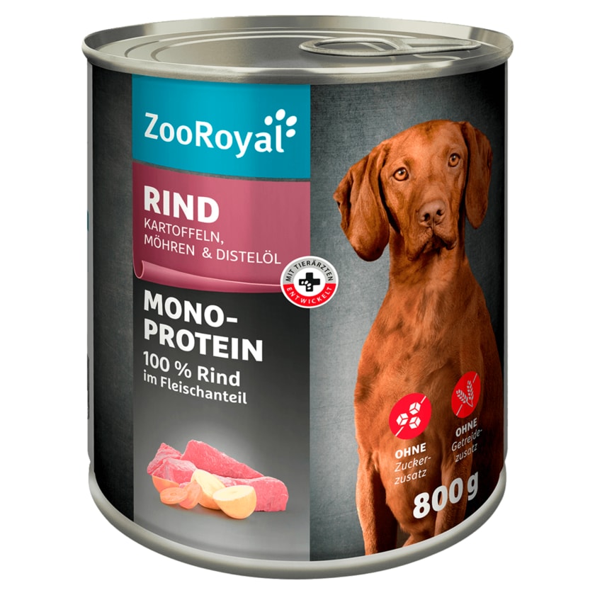 ZooRoyal Rind Monoprotein 800g